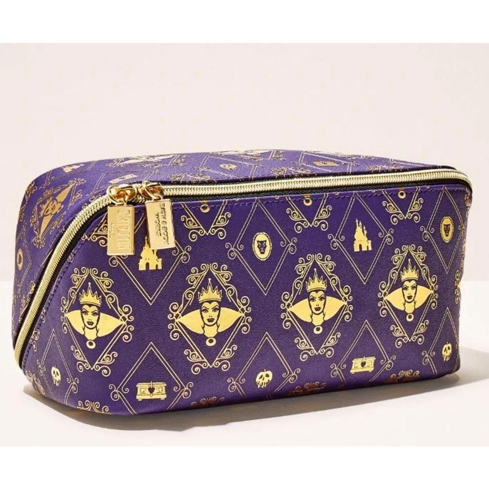 NEW! Bath & Body Works DISNEY VILLAINS EVIL QUEEN COSMETIC BAG